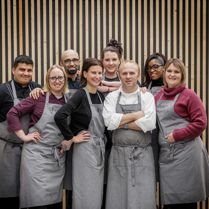 L'équipe du restaurant Le Pantographe